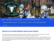 Tablet Screenshot of hilltopperlax.com